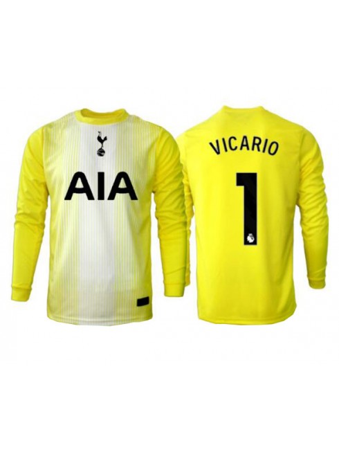 Billige Tottenham Hotspur Guglielmo Vicario #1 Keeper Tredjedrakt 2025-26 Langermet Billige Tottenham Hotspur Guglielmo Vicario #1 Keeper Tredjedrakt 2025-26 Langermet